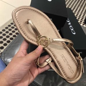 Coach Jarmin Rose Hold Sandals